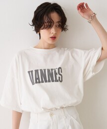 Rouge vif（ルージュヴィフ）の「【REMI RELIEF/レミレリーフ】別注 VANNES ロゴTEE/Tシャツ（Tシャツ/カットソー）」
