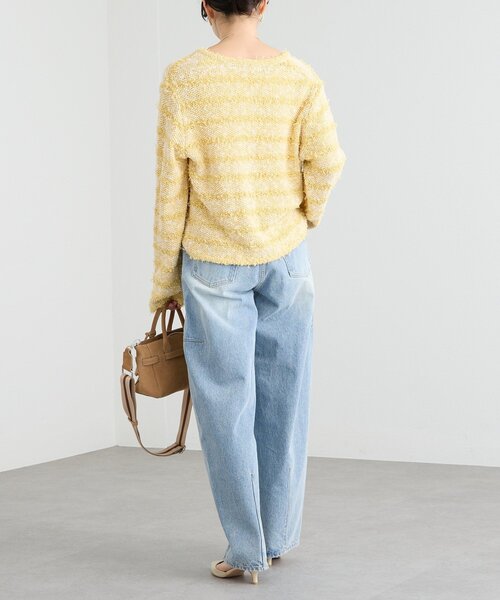 RIVE DROITE(リヴドロワ)の「【トレンド感ある着こなしに】ソフトバレルデニム(デニムパンツ・レディース・ブルー系その他・38/36)」の12枚目の写真