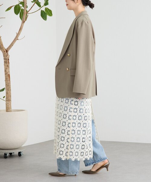 RIVE DROITE(リヴドロワ)の「【トレンド感ある着こなしに】ソフトバレルデニム(デニムパンツ・レディース・ブルー系その他・38/36)」の18枚目の写真