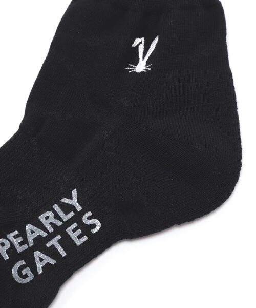 PEARLY GATES(パーリーゲイツ)の「【PEARLY GATES】ロゴアーガイル柄ショートSOX(ソックス/靴下・メンズ・ホワイト/ネイビー/ピンク系その他・FREE)」の5枚目の写真