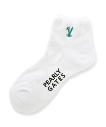 【PEARLY GATES】ロゴアーガイル柄ショートＳＯＸ
