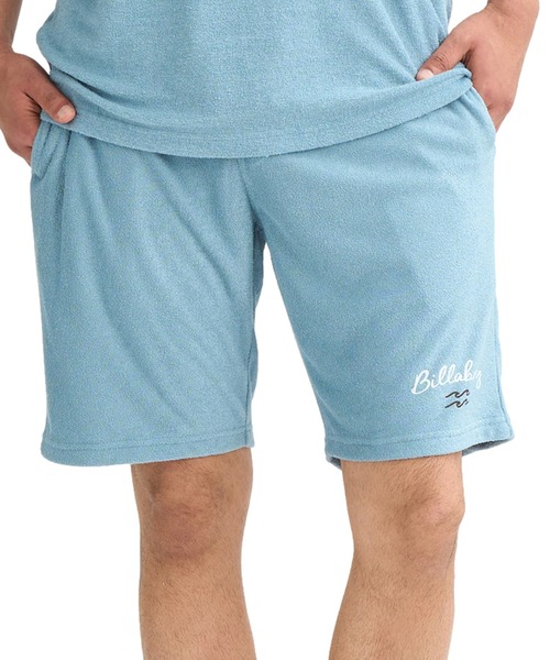 BILLABONG（ビラボン）の「BILLABONG/ビラボン ハーフパンツ ショートパンツ パイル生地 セットアップ対応 BG011603（その他パンツ・メンズ・ライトブルー/ブラック/ヘザーグレー・L/M）」の3枚目の写真