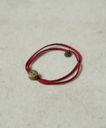 THE MILES（ザ マイルズ）の「"03"編み込み コットン アンクレット（アンクレット）」