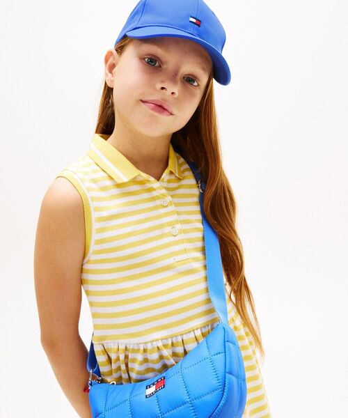 TOMMY HILFIGER（トミーヒルフィガー）の「KIDS スモールフラッグキャップ（キャップ・キッズ・ネイビー/ブルー・L-XL/S-M）」の5枚目の写真