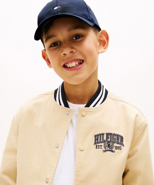 TOMMY HILFIGER（トミーヒルフィガー）の「KIDS スモールフラッグキャップ（キャップ・キッズ・ネイビー/ブルー・L-XL/S-M）」の8枚目の写真