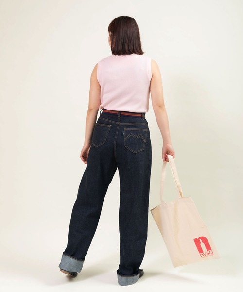 CHILD WOMAN（チャイルドウーマン）の「コットンワッフル製品染 ノースリーブプルオーバー（タンクトップ・レディース・パープル/アイボリー/ピンク/イエロー・FREE）」の20枚目の写真