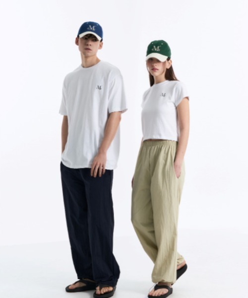 MUCENT(ムセント)の「◇MUCENT◇ブランド直輸入正規品/MUCENT SIGNATURE BACK LOGO CROP T シグニチャーバックラウンド円形ロゴクロップ半袖Tシャツ(Tシャツ/カットソー・レディース・ホワイト・S)」の8枚目の写真