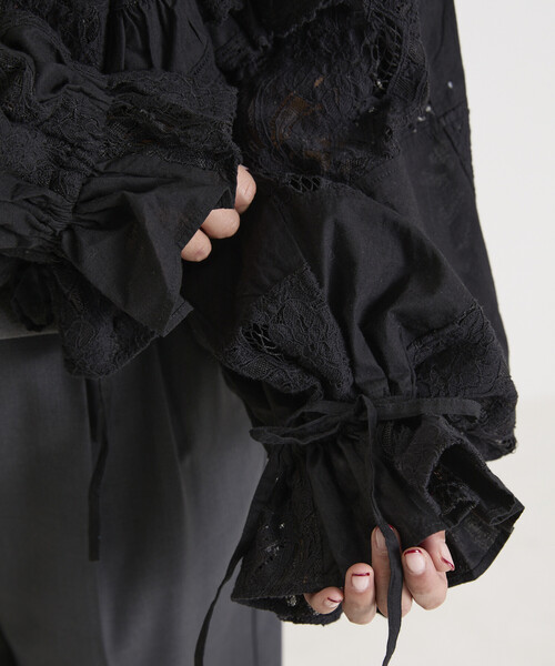 Freada/フリーダ 襟付き 2WAYレースボレロ&チャップス（シャツ