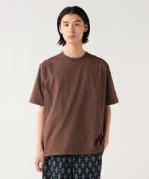 BEAMS HEART | 綿ライク ポリエステル ショートスリーブ Tシャツ(吸水速乾・UVカット)(Tシャツ/カットソー)