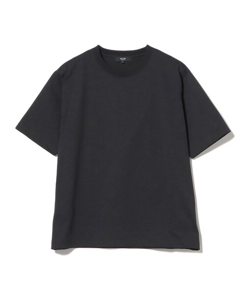 BEAMS HEART(ビームスハート)の「綿ライク ポリエステル ショートスリーブ Tシャツ(吸水速乾・UVカット)(Tシャツ/カットソー・メンズ・ブラウン/ブラック/ホワイト・S/M/L/XL)」の13枚目の写真