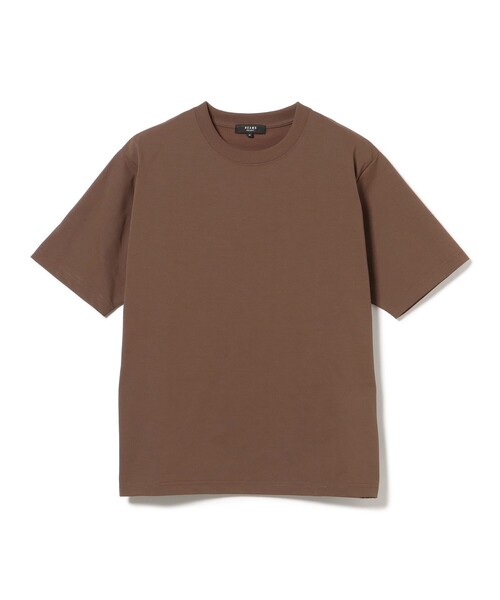 BEAMS HEART(ビームスハート)の「【ユニセックス】綿ライク ポリエステル ショートスリーブ Tシャツ(吸水速乾・UVカット)(Tシャツ/カットソー・メンズ・ブラウン/ブラック/ホワイト・S/M/L/XL)」の12枚目の写真