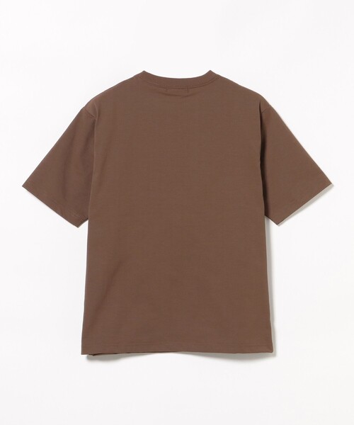 BEAMS HEART(ビームスハート)の「【ユニセックス】綿ライク ポリエステル ショートスリーブ Tシャツ(吸水速乾・UVカット)(Tシャツ/カットソー・メンズ・ブラウン/ブラック/ホワイト・S/M/L/XL)」の13枚目の写真