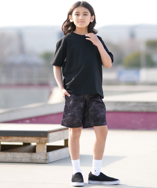 Hurley （ハーレー）の「Hurley/ハーレー キッズ 半袖 Tシャツ バックプリント オーバーサイズ BCSS261001（Tシャツ/カットソー・キッズ・ホワイト/グレイッシュブルー/ブラック・160cm/150cm/130cm/140cm）」の13枚目の写真