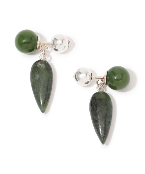 SOPHIE BUHAI(ソフィーブハイ)の「SOPHIE BUHAI Tiny Phoenicia ピアス(ピアス(両耳用)・レディース・カーキ・FREE)」の1枚目の写真