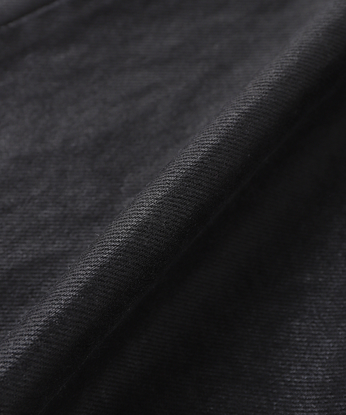 PULP/417EDIFICE(パルプフォーワンセブンエディフィス)の「NO MAINTENANCE / ノーメンテナンス BAGGY DENIM WAXED BLACK(デニムパンツ・メンズ・ブラック・32/30)」の7枚目の写真