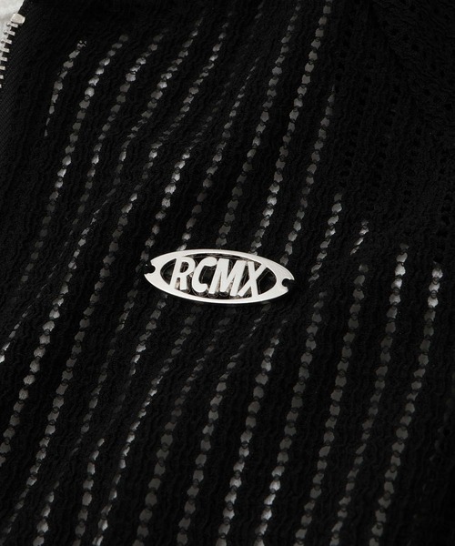 RICH MIX（リッチミックス）の「RICHMIX　Wジップ メッシュパーカー＆タンクトップ アンサンブル（アンサンブル・キッズ・ブラック/オフホワイト・140cm/150cm/160cm）」の11枚目の写真