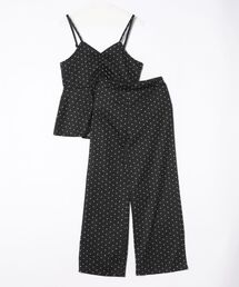 CECIL McBEE | ドット柄ジャガードキャミｘパンツ　セットアップ(ワンピース)