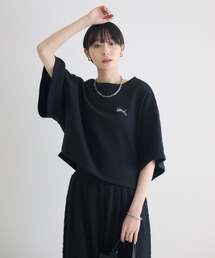 TRANOI.レースラインワイドトップス
