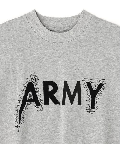 DANKE SCHON(ダンケシェーン)の「【WEB&DEPOT限定】DankeSchon/ダンケシェーン/ARMY CREWNECK(スウェット・メンズ・グレー・S/M/L)」の6枚目の写真