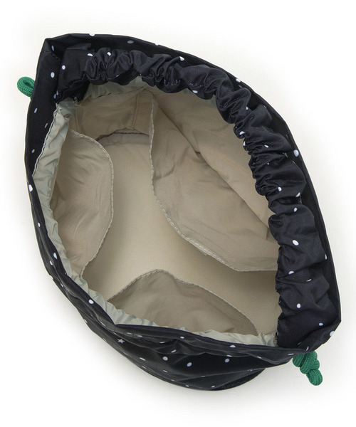 LeSportsac(レスポートサック)の「GH DRAWSTRING XBODY ブリスドット/グリーンコード(ショルダーバッグ・レディース・ブラック・FREE)」の9枚目の写真