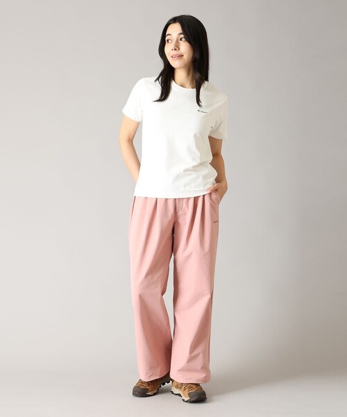 Columbia（コロンビア）の「撥水 UVカット ストレッチ ワイドパンツ ／Columbia ウィメンズ ヤマジェニックワイドパンツ／コロンビア（その他パンツ・レディース・ブラック/ベージュ/グレー/ピンク・L/S/XL/M）」の15枚目の写真