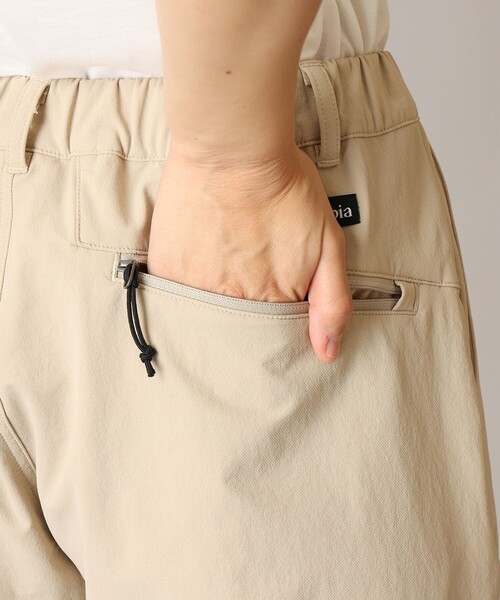 Columbia（コロンビア）の「撥水 UVカット ストレッチ ワイドパンツ ／Columbia ウィメンズ ヤマジェニックワイドパンツ／コロンビア（その他パンツ・レディース・ブラック/ベージュ/グレー/ピンク・L/S/XL/M）」の6枚目の写真