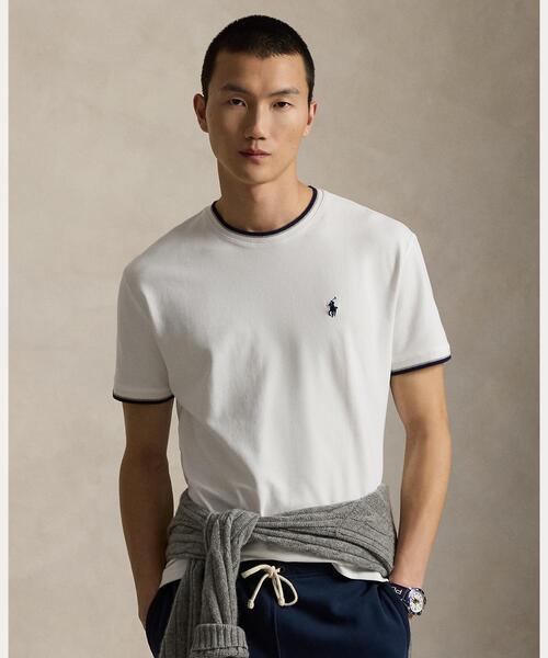 クラシック フィット ストレッチ メッシュ Tシャツ