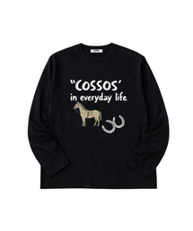 CCホースグラフィックロングスリーブ(ブラック)