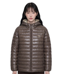 GRUNDEN（グルンデン）の「QUILTED PUFFER JACKET (BROWN)（ダウンジャケット/コート）」