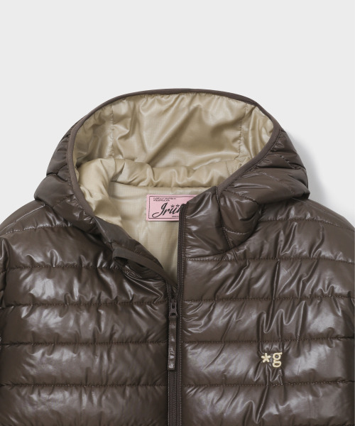 GRUNDEN（グルンデン）の「ライトパファージャケット (ブラウン)（ダウンジャケット/コート・レディース・その他・SMALL/LARGE）」の4枚目の写真
