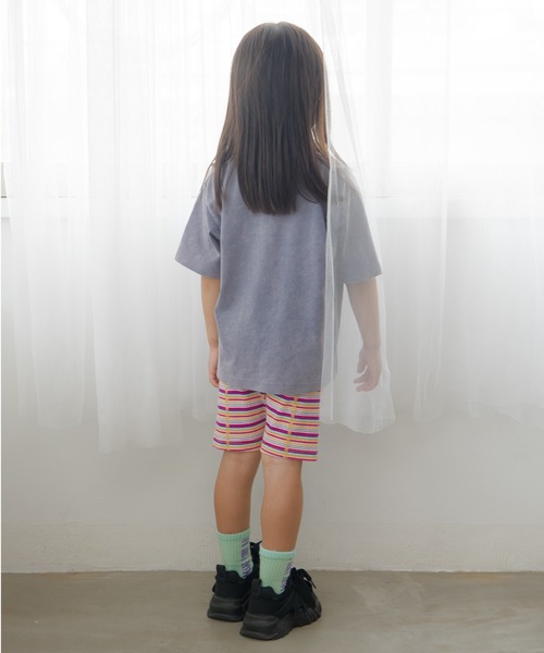 MAKE YOUR DAY(メイクユアデイ)の「無地とボーダーサイクリングパンツ■80~140cm(その他パンツ・キッズ・グリーン/ピンク/ブラック/オフホワイト・80/90/100/110/120/130/140)」の13枚目の写真