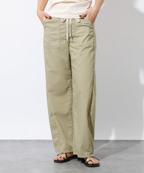 SOMETHING（サムシング）の「【SOMETHING/サムシング】BAKER CURVE LITE / ベイカーカーブライト / ベイカーパンツ（その他パンツ・レディース・ベージュ/カーキ・S/M）」の6枚目の写真