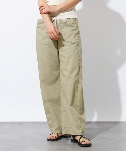 SOMETHING（サムシング）の「【SOMETHING/サムシング】BAKER CURVE LITE / ベイカーカーブライト / ベイカーパンツ（その他パンツ・レディース・ベージュ/カーキ・S/M）」の7枚目の写真