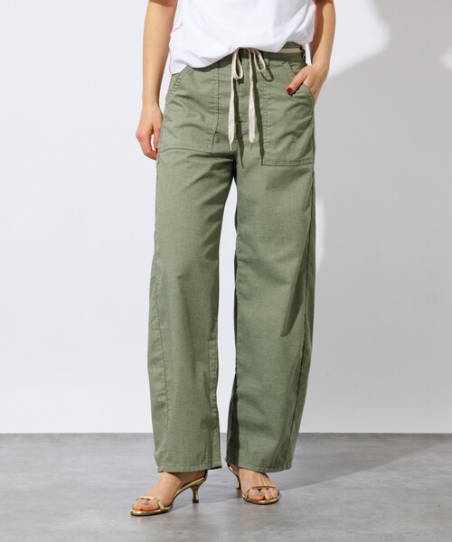 SOMETHING（サムシング）の「【SOMETHING/サムシング】BAKER CURVE LITE / ベイカーカーブライト / ベイカーパンツ（その他パンツ・レディース・ベージュ/カーキ・S/M）」の10枚目の写真