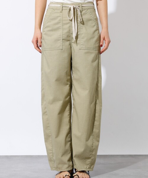 SOMETHING（サムシング）の「【SOMETHING/サムシング】BAKER CURVE LITE / ベイカーカーブライト / ベイカーパンツ（その他パンツ・レディース・ベージュ/カーキ・S/M）」の12枚目の写真