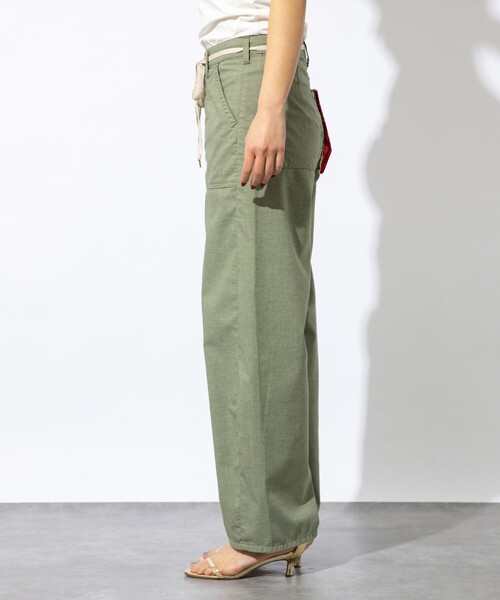 SOMETHING（サムシング）の「【SOMETHING/サムシング】BAKER CURVE LITE / ベイカーカーブライト / ベイカーパンツ（その他パンツ・レディース・ベージュ/カーキ・S/M）」の22枚目の写真