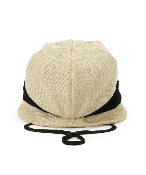 SHOO・LA・RUE（シューラルー）の「リネンライク顔周りすっぽりキャスケット（キャスケット・レディース・ブラック/キャメル/ベージュ系その他7・00）」の11枚目の写真