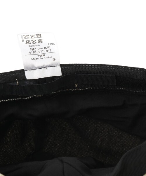 SHOO・LA・RUE（シューラルー）の「リネンライク顔周りすっぽりキャスケット（キャスケット・レディース・ブラック/キャメル/ベージュ系その他7・00）」の6枚目の写真