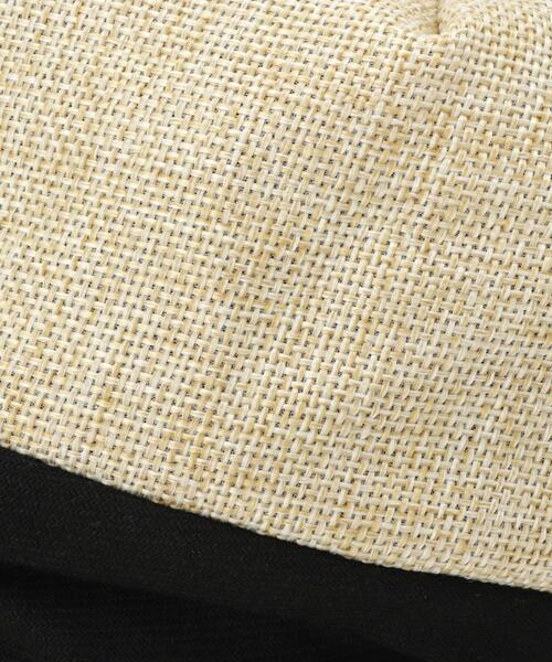 SHOO・LA・RUE（シューラルー）の「リネンライク顔周りすっぽりキャスケット（キャスケット・レディース・ブラック/キャメル/ベージュ系その他7・00）」の9枚目の写真