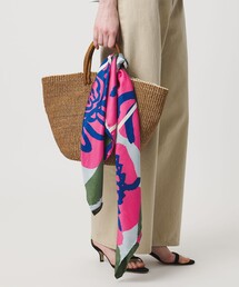 manipuri（マニプリ）の「＜manipuri＞SILK 88×88 スカーフ 26SS（バンダナ/スカーフ）」