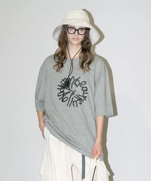 my beautiful landlet（マイビューティフルランドレット）の「【my beautiful landlet】 SUPIMA COTTON OVERSIZE T-SHIRT - print（Tシャツ/カットソー）」