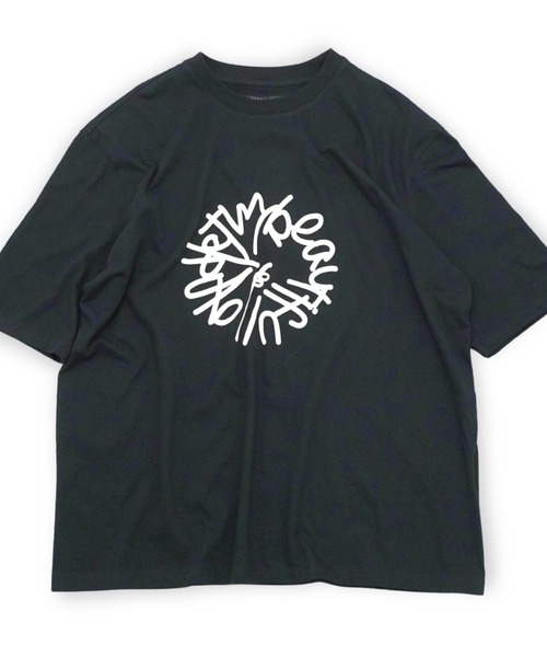 my beautiful landlet(マイビューティフルランドレット)の「【my beautiful landlet】 SUPIMA COTTON OVERSIZE T-SHIRT - print(Tシャツ/カットソー・メンズ・ブラック/ライトブルー/グレー/ライトグレー/ホワイト・0/1)」の15枚目の写真
