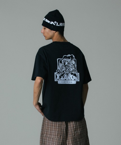 XLARGE(エクストララージ)の「JOKER S/S TEE(Tシャツ/カットソー・メンズ・ホワイト/ネイビー/ブラック・M/L/XL/S)」の7枚目の写真