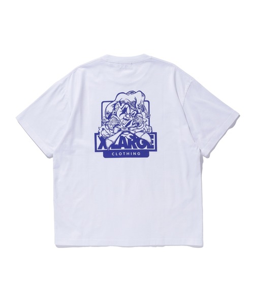 XLARGE(エクストララージ)の「JOKER S/S TEE(Tシャツ/カットソー・メンズ・ホワイト/ネイビー/ブラック・M/L/XL/S)」の11枚目の写真