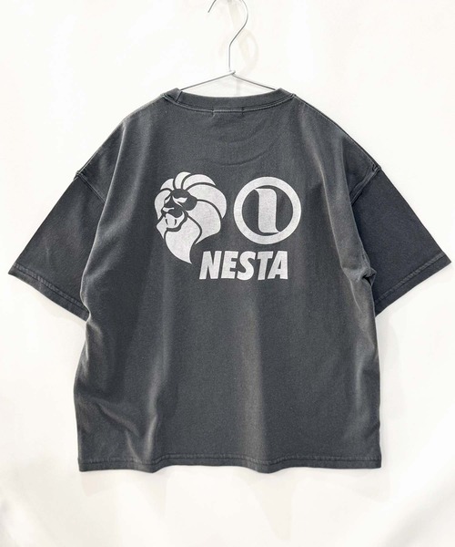 NESTA BRAND(ネスタブランド)の「【NESTA BRAND/ネスタブランド】ピグメント加工 オーバーサイズ Tシャツ(Tシャツ/カットソー・キッズ・ダークグリーン/ブラック/グレー系その他/パープル/チャコール/ネイビー・160/150/140/130/120/110)」の11枚目の写真