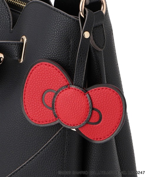 VIS(ビス)の「【HELLO KITTY×VIS】ハートカットバッグ(ショルダーバッグ・レディース・ブラック/オフホワイト・FREE)」の21枚目の写真