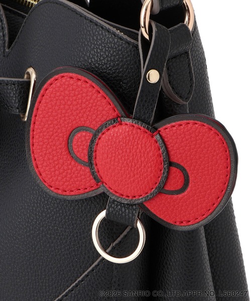 VIS(ビス)の「【HELLO KITTY×VIS】ハートカットバッグ(ショルダーバッグ・レディース・ブラック/オフホワイト・FREE)」の22枚目の写真