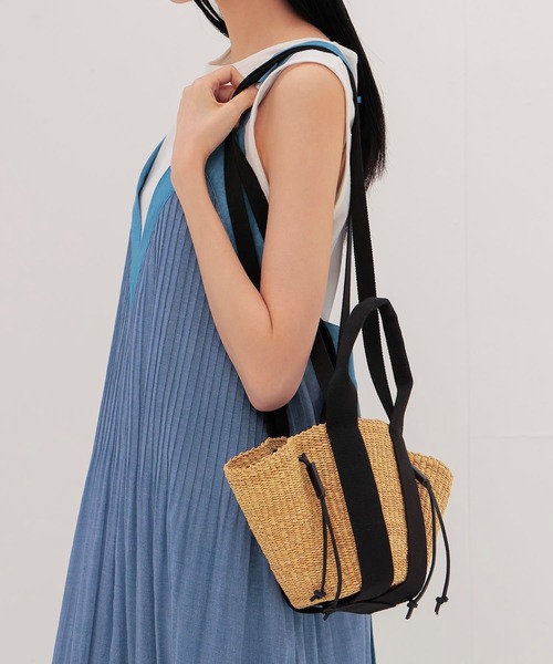 MUUN（ムーニュ）の「MUUN / MINI SO(ミニ エスオー)（かごバッグ・レディース・ナチュラル・FREE）」の3枚目の写真