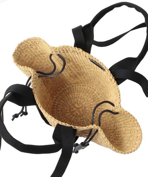 MUUN（ムーニュ）の「MUUN / MINI SO(ミニ エスオー)（かごバッグ・レディース・ナチュラル・FREE）」の7枚目の写真