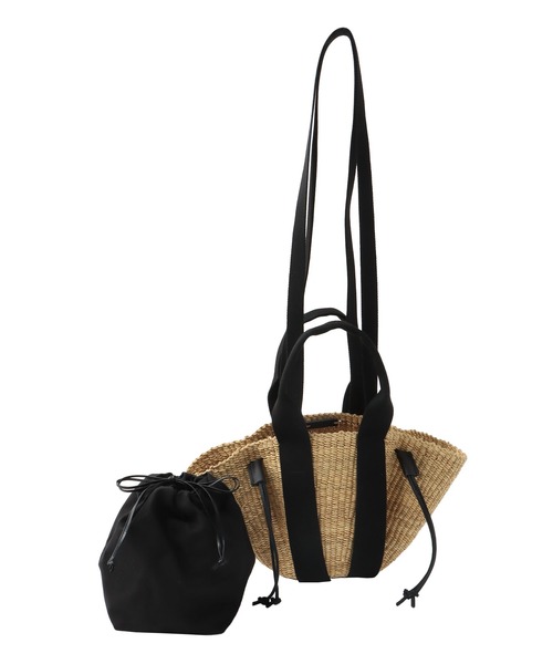 MUUN（ムーニュ）の「MUUN / MINI SO(ミニ エスオー)（かごバッグ・レディース・ナチュラル・FREE）」の11枚目の写真